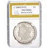 Image 1 : 1880/79-CC Morgan Dollar PGA MS66