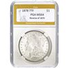 Image 1 : 1878 7TF Morgan Dollar PGA MS64