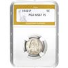 Image 1 : 1942-P Jefferson Nickel PGA MS67 FS