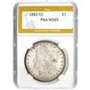 Image 1 : 1882-CC Morgan Dollar PGA MS65