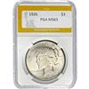 1926 Peace Dollar PGA MS63