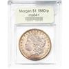 1880-P Morgan Silver Dollar GSA MS64+