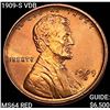 Image 1 : 1909-S VDB Wheat Cent CHOICE BU RD