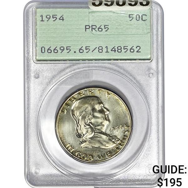 1954 Franklin Half Dollar PR65