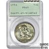 1954 Franklin Half Dollar PR65