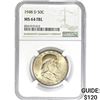 Image 1 : 1948-D Franklin Half Dollar NGC MS64 FBL
