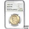 Image 1 : 1948-D Franklin Half Dollar NGC MS64 FBL