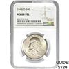 Image 1 : 1948-D Franklin Half Dollar NGC MS64 FBL