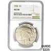 Image 1 : 1926 Peace Dollar NGC AU58