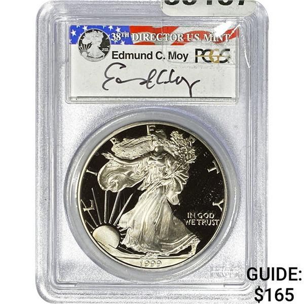 1999 $1 Silver Eagle PCGS PR69DCAM