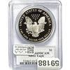 Image 2 : 2000 $1 Silver Eagle PCGS PR69DCAM