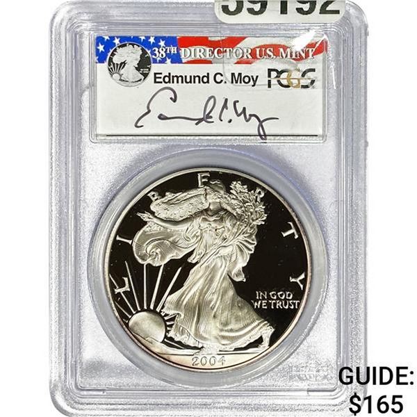 2004 $1 Silver Eagle PCGS PR69DCAM
