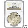 Image 1 : 1927-S Peace Dollar NGC AU58