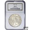 Image 1 : 1922 Peace Dollar NGC MS63