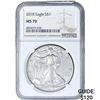 2018 American Silver Eagle NGC MS70