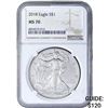 2018 American Silver Eagle NGC MS70