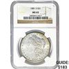 Image 1 : 1881-S Morgan Silver Dollar NGC MS63