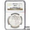 Image 1 : 1884-CC Morgan Silver Dollar NGC MS64