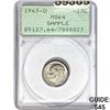 Image 1 : 1963-D Roosevelt Dime GSA MS64 Sample
