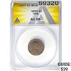 Image 1 : 1909 1C VDB ANACS AU58
