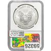 Image 2 : 2017 American Silver Eagle NGC MS70