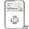 Image 1 : 1955 10C Roosevelt Dime NGC PF68