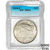 Image 1 : 1923-D Peace Dollar ICG MS61