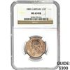 Image 1 : 1885 G.Britain 1/2P NGC MS63 RB