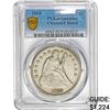Image 1 : 1869 $1 Seated Liberty Dollar PCGS Genui
