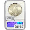 Image 2 : 1923 Peace Dollar ANACS MS64