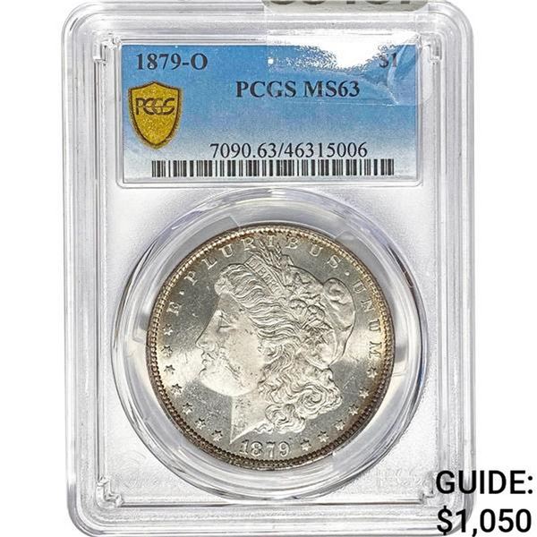 1879-O Morgan Dollar PCGS MS63