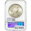 Image 2 : 1922 Peace Dollar GSA MS64