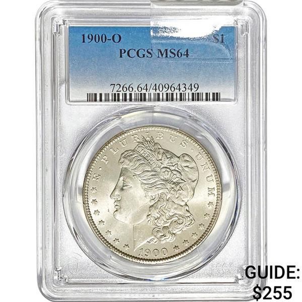 1900-O Morgan Silver Dollar PCGS MS64