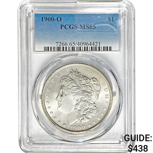 1900-O Morgan Silver Dollar PCGS MS65