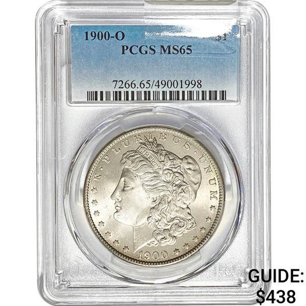 1900-O Morgan Silver Dollar PCGS MS65