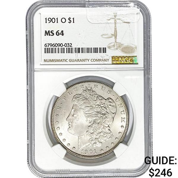 1901-O Morgan Dollar NGC MS64