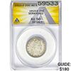 Image 1 : 1915-D 25C Barber Quarter ANACS AU50 Det