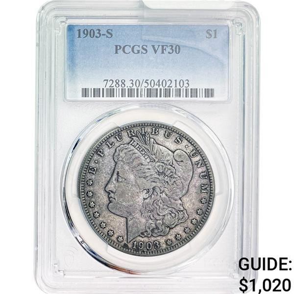 1903-S Morgan Dollar PCGS VF30