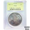 Image 1 : 1881-S Morgan Silver Dollar PCGS MS65