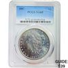 1887 Morgan Silver Dollar PCGS MS65