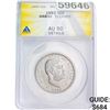 Image 1 : 1883 Hawaii 50C ANACS AU50 Details