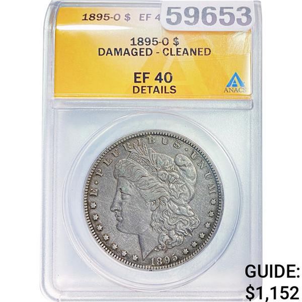 1895-O Morgan Dollar ANACS EF40 Details