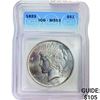 1923 Peace Dollar ICG MS63