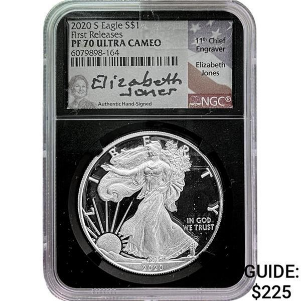 2020-S American Silver Eagle NGC PF70