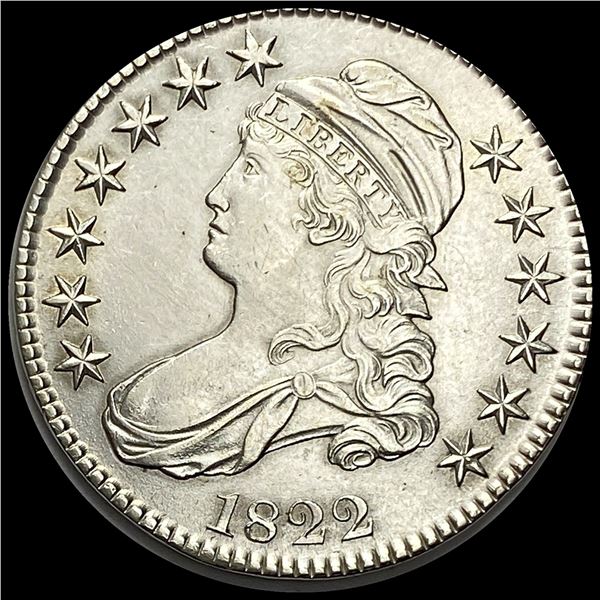 UNCIRCULATED 1822 Capped Bust Half Dollar