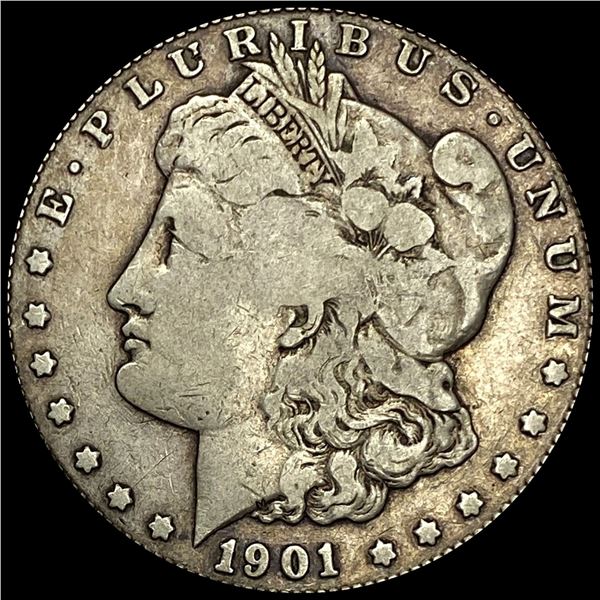 NICELY CIRCULATED 1901-S Silver Morgan Dollar