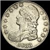 Image 1 : CLOSELY UNCIRCULATED 1833 Capped Bust Half Dollar