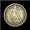 Image 1 : CLOSELY UNCIRCULATED 1856 Seated Liberty Dime