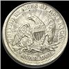 Image 2 : CLOSELY UNCIRCULATED 1853 Arrows Seated Liberty Silver Quarter