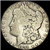 Image 1 : NICELY CIRCULATED 1891-CC Silver Morgan Dollar